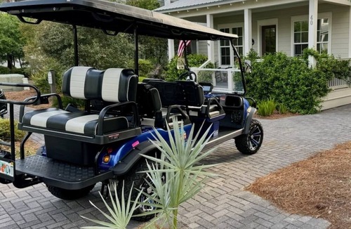 Lakeside at Blue Mountain Beach House | Spacious, golf cart included-pet friendly, short stroll to beach