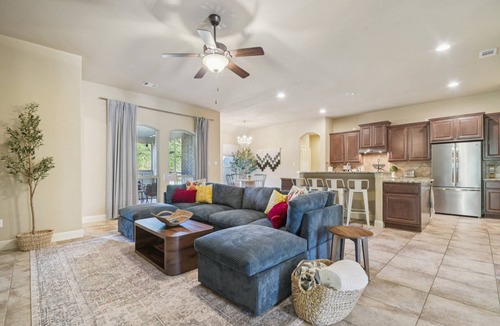 Forest Creek House | Spacious Retreat Near Kalahari on an Acre, Updated Kitchen, Foosball, Screened Porch, Huge Backyard