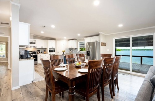 Hemphill House | Spacious Vacation Rental with Stunning Lake Views from the Incredible Deck for an Amazing Getaway in Sabine National Forest in Hemphill, Texas