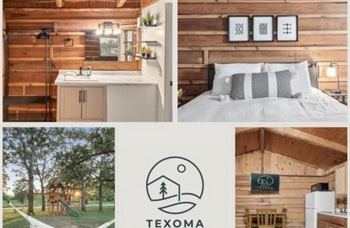 Madill Hotel | Spacious Wooden Suite #6 By The Lake at Texoma Shores Resort