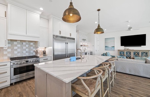 Laguna Beach House | Spend Fall by the Gulf! Beach Front! Gulf Views! Private Pool! Dog Friendly!