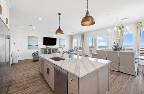 Laguna Beach House | Spend Fall by the Gulf! Beach Front! Gulf Views! Private Pool! Dog Friendly!