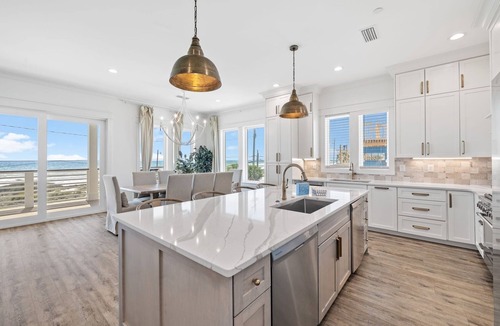 Laguna Beach House | Spend Fall by the Gulf! Beach Front! Gulf Views! Private Pool! Dog Friendly!