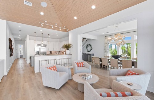 Seagrove Beach House | Spend Fall by the Gulf! LUXURY Gulf Front Home! Sprawling Porches! Private pool!