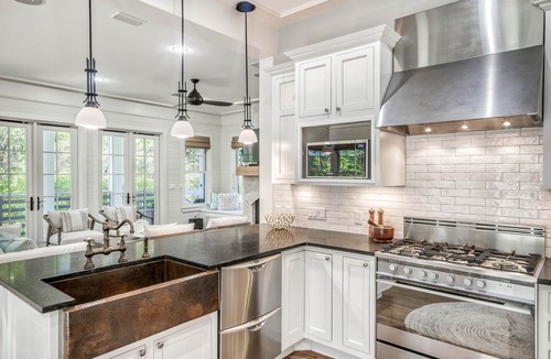 WaterSound Beach House | Spend Fall With Us! Golf Cart! Great Amenities! 5 Adult Bikes! Professionally Decorated!