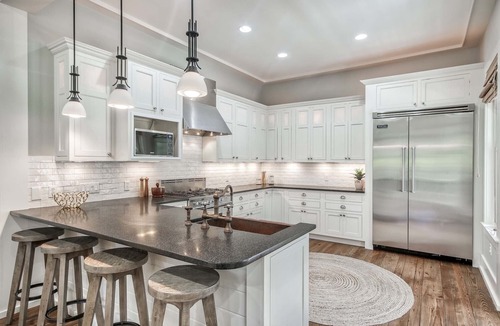 WaterSound Beach House | Spend Fall With Us! Golf Cart! Great Amenities! 5 Adult Bikes! Professionally Decorated!