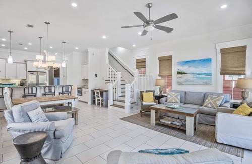 Santa Rosa Beach House | Spend Fall with Us! GULF VIEWS! Surround Sound! Community Pool! Outdoor Kitchen!