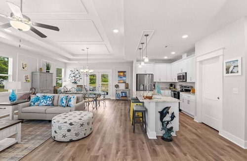 Eastpoint House | St. George Sound Home Pool, Game Room, Fire Pit, Steps to Water – Forgotten Coast Escape