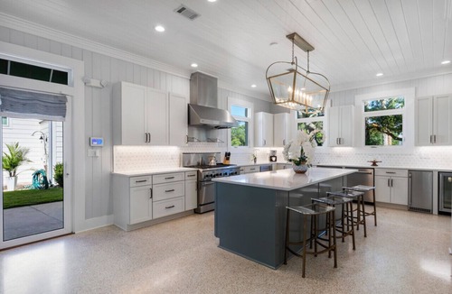 Seacrest House | Steps from Beach access, Private pool, Gorgeous décor -Big Palm Little Palm