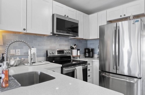 Navarre Beach House | Steps from the beach! Family friendly! Far away from high rise condos-KING BED