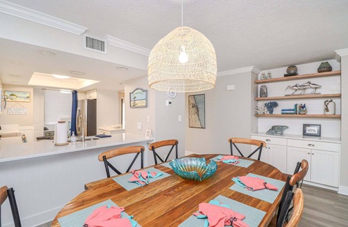 Butler Beach Condo | Stunning view from the balcony of this direct ocean front condo! Barefoot Trace 204
