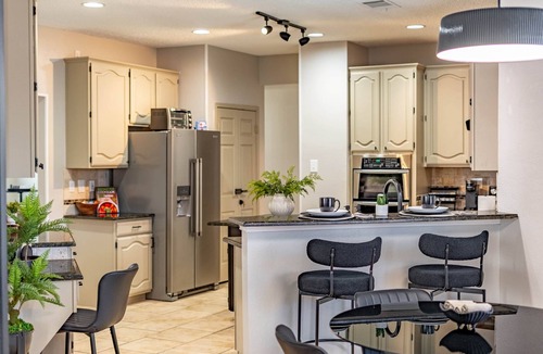 Allen House | Stylish Oasis w/Heated Pool/Hot Tub/Movie Theater