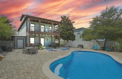 Village of Sugar Beach House | Sugar Hill Hang by Stay on 30A- Pool, Bikes, Golf Cart