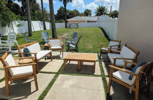New Smyrna Beach House | Sun & Surf Family Retreat Steps to Beach