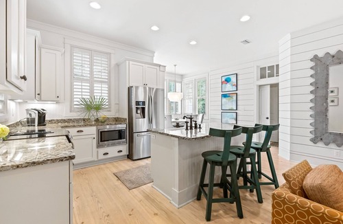 Forest District House | Sunny & 75 - Private Pool, Outdoor Fireplace - Watercolor