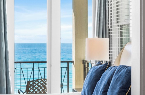 Frangista Beach House | Sunset Over Seas*Frangista Gated Beach*Elevator*