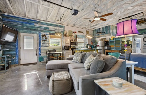 Gulfport Cottage | Surf Shack Beach Cottage, Steps to the Beach!