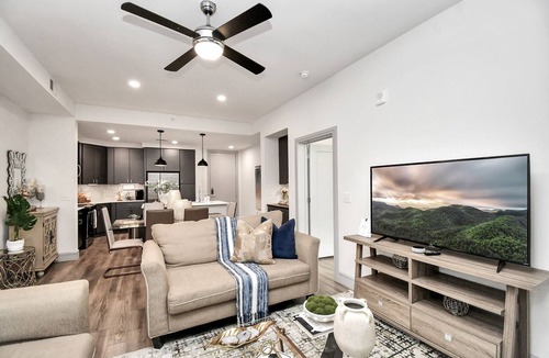Braeswood Place Apartment | The Blues~Walk to NRG Stadium~Med Center~Private Parking