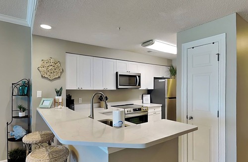 Navarre Beach Condo | The Pearl of Navarre #204 - Gulf Front Condo!