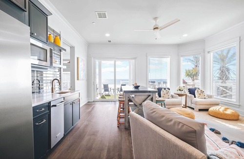 Riviera Beach House | The Sand Castle | Gulf-Front | Infinity Pool | Private Beach Access | Sleeps 40