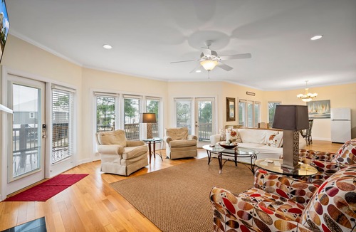 Audubon Place House | The Sanderling - Family Friendly Large Gulf View Home in Gated Community