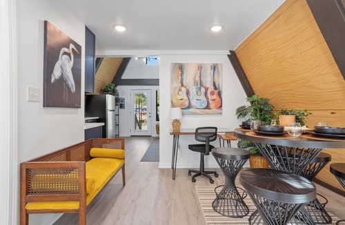 Waveland House | Unique Coastal A-Frame Beach Retreat - 1 Mile to the Beach!