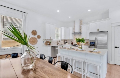 Miramar Beach House | Vibe Out: Private beach steps away, Heated pool, Golfcart, Game room, Bunk rooms