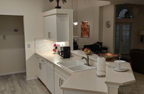 Caloosahatchee Villa | Villa with solar and electrically heated pool, south-facing exposure.