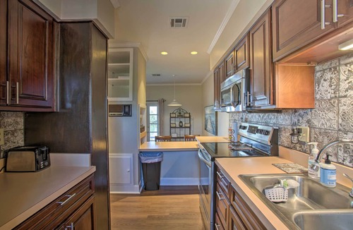 Madisonville House | Water Views & Private Dock! Madisonville Townhome