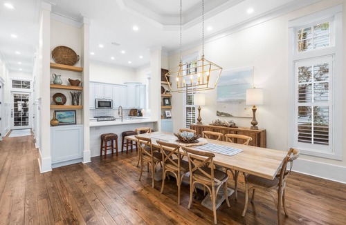 Forest District House | WaterColor Bliss with Beach Club Access, Bikes, Electric Cart, and Screened Porch with Fireplace.