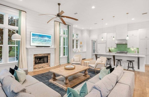 Watercolor House | WaterColor! NEW With Private Pool, Hot Tub, LSV/Golf Cart & 4 Bikes!
