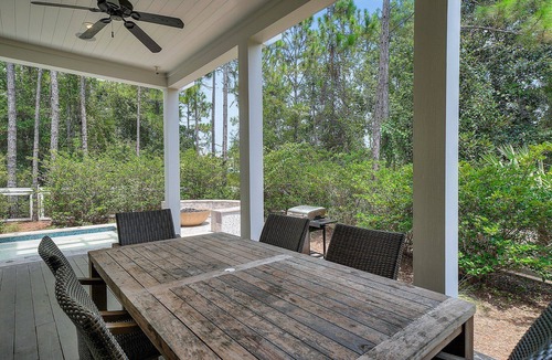 Forest District House | WaterColor Reunions - Pet-Friendly 30A Vacation House with Private Pool, Golf Cart & Near the Beach