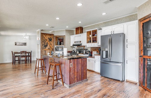 Negreet Cottage | Waterfront Buster's Place on Hickory w/Fire Pit