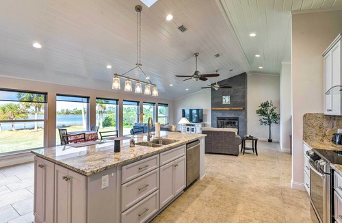 Callaway House | Waterfront Callaway Bayou Home w/View & Boat Slip