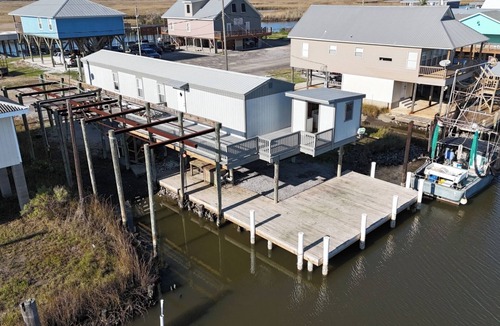 Pointe A La Hache House | Waterfront Fishing Camp in Port Sulphur – Private Dock, Scenic Marsh Overlook
