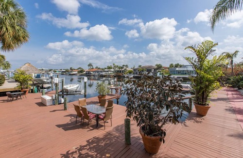 Schooner Place House | Waterfront Home - Pool, Boat Dock, Roof Top Patio, Piano, Game Room, Pin Ball
