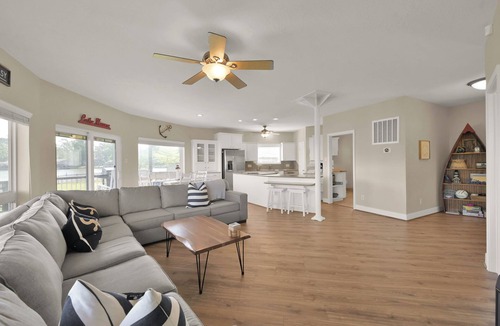 Blanchard House | Waterfront Lighthouse with Large Dock for a Great Family Getaway