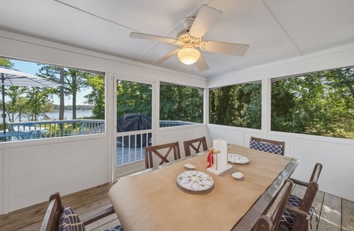 Lancaster House | Waterfront Retreat w/Pool, Hot Tub, Dock & Sand Beach. Relax & enjoy the Rivah!