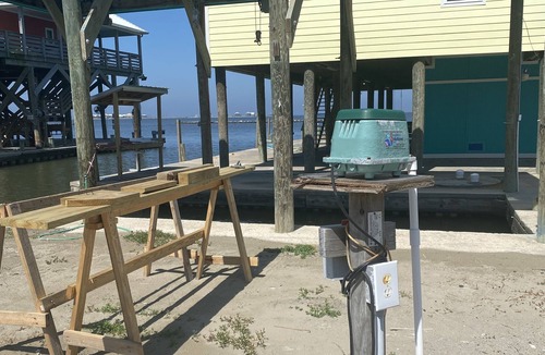 Grand Isle RV Rental | Waterfront RV Lot in upscale neighborhood, water, electric, sewage provided