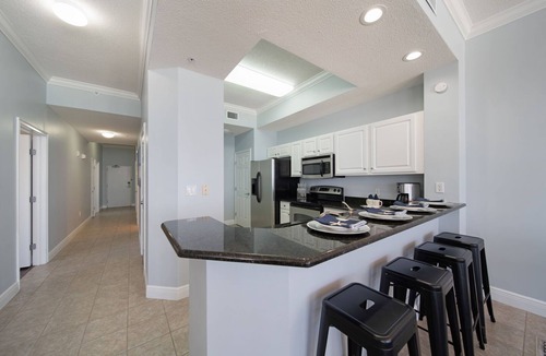 Fort Walton Beach Condo | Waters Edge 603 ~ Direct Ocean Views ~ Top Floor ~ Beach Service