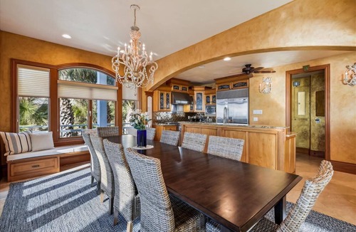 Plantation House | Welcome to Hidden Gem this stunning beachfront home is located in the gated community of the Plantation. Boasting 5 bedrooms and 5 bathrooms this home is perfect for large families that enjoy their own space.
