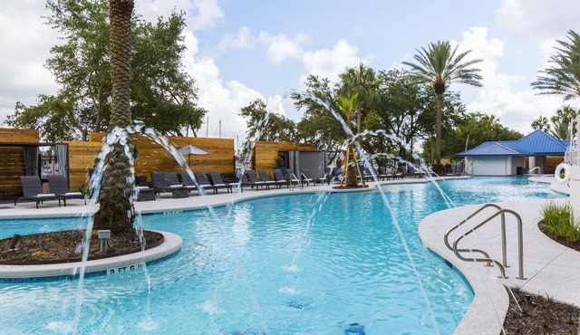 2 Family-Friendly Rooms with 2 Swimming Pools Near League City Attractions