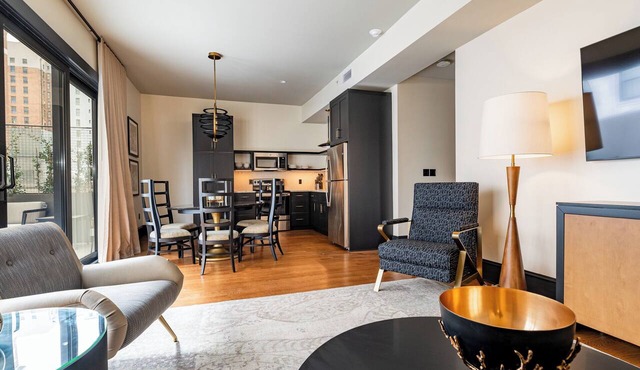 2BR Iconic Penthouse Living + Private Patio | The Mayfair
