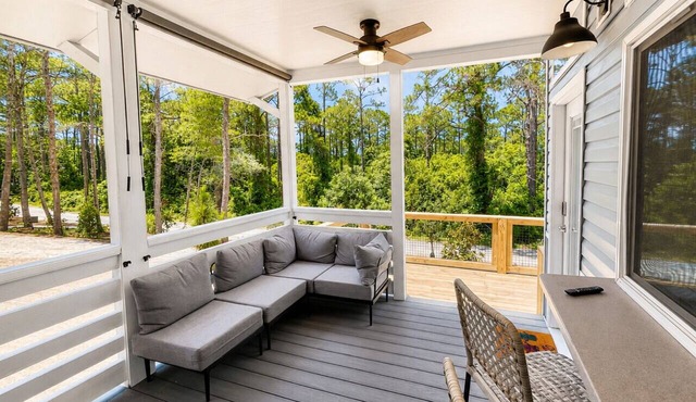 30A's Camp Coastal - Cozy beach cottage 1/2 mile from the beach!