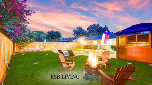 4BR 2B Home with Pool Hot Tub Fire Pit