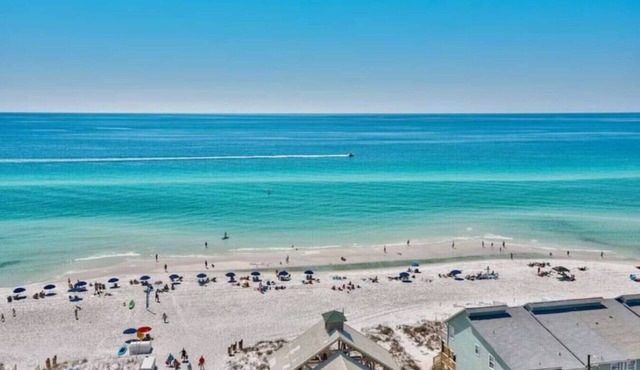 Coastal Beach Retreat | Pool, Gym & Balcony Views