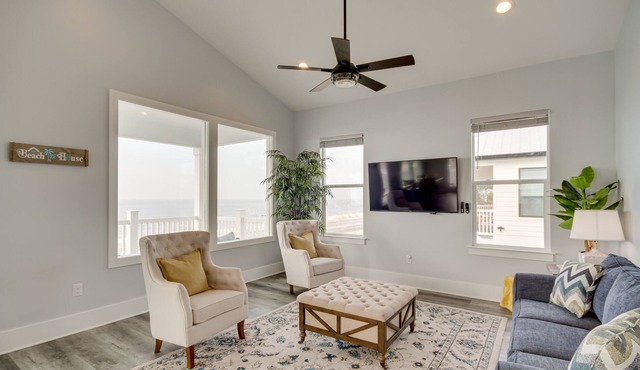 Coastal Mississippi Retreat - Deck & Beach Views!