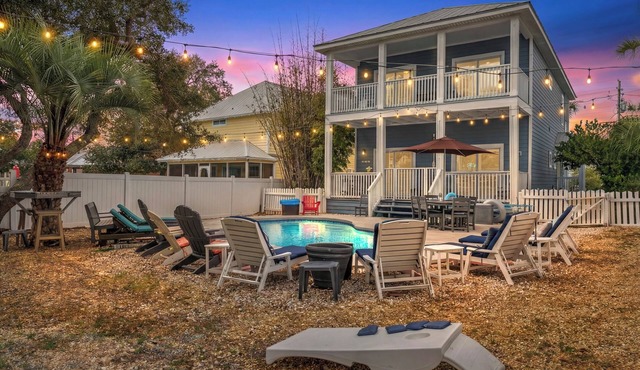 COZY & CLOSE TO BEACH, VERY CLEAN, PRIVATE POOL PET FRIENDLY, GOLF CART DISCOUNT