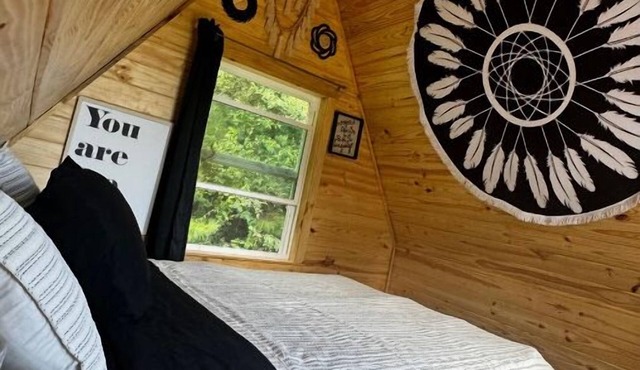 Cozy Nature A-frame: AC, Heating, Electricity in Coldsprings