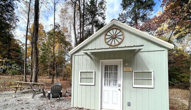 Cute Cozy Cabin in Hidden Haven Campground in Erin